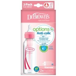 Dr. Brown's Standaard Halsfles 250ml 2 Stuks -Babywinkel Voordeel 118027 1180270055 2