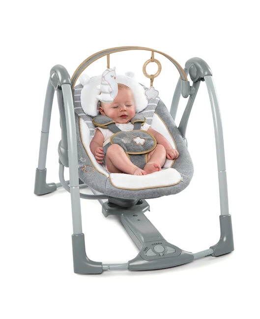 Ingenuity Swing And Go Bella Teddy Boutique Babyswing 4 Ingenuity Swing And Go Bella Teddy Boutique Babyswing - Afbeelding 2