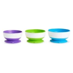 Munchkin Bakjes Met Zuignap 3 Stuks 6+ Maanden