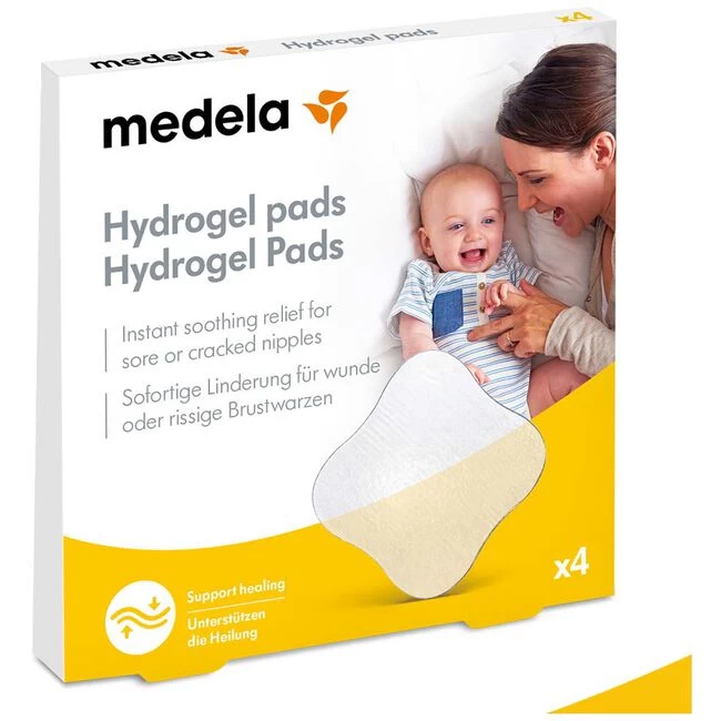 Medela Hydrogel Pads 4 Stuks 4 Medela Hydrogel Pads 4 Stuks - Afbeelding 2