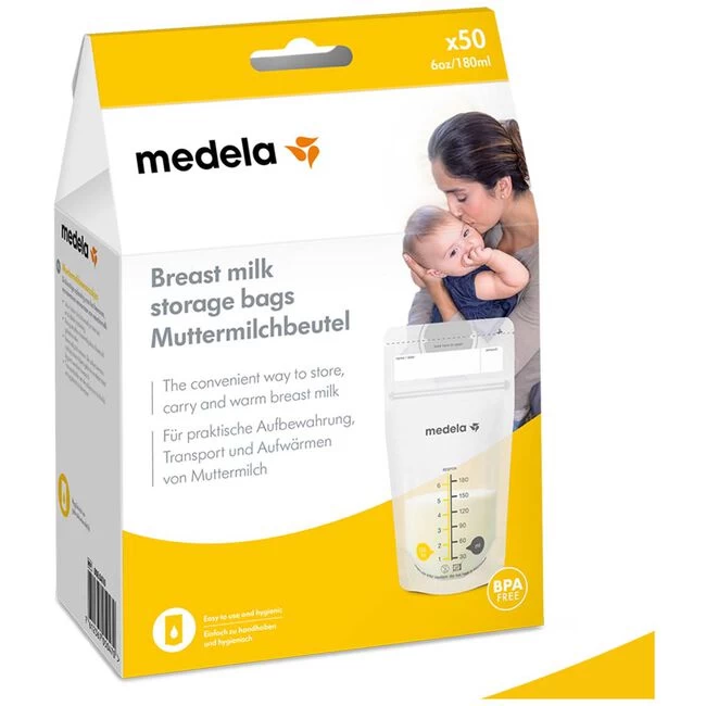 Medela Moedermelkbewaarzakjes 50 Stuks 5 Medela Moedermelkbewaarzakjes 50 Stuks - Afbeelding 3