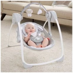 Ingenuity Comfort 2GO Portable Swing Cuddle Lamb 11 Ingenuity Comfort 2GO Portable Swing Cuddle Lamb -Babywinkel Voordeel 128643 1286430020 3