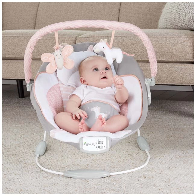 Ingenuity Cradling Bouncer Flora Wipstoel 6 Ingenuity Cradling Bouncer Flora Wipstoel - Afbeelding 4