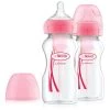 Dr. Brown's Options+ Brede Hals Fles 270ml 2-pack -Babywinkel Voordeel 131277 1312770055