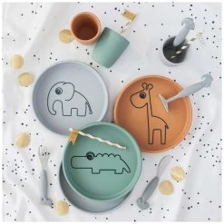 Done By Deer Bord Croco Silic 8 Done By Deer Bord Croco Silic -Babywinkel Voordeel 133329 1333290038 2