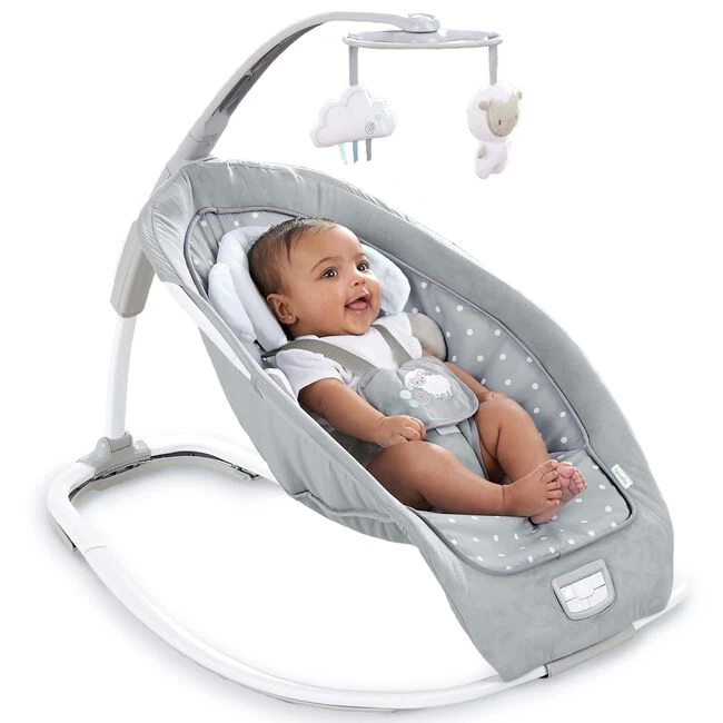 Ingenuity Rocker Seat Lamb - Babywieg 0-18kg 5 Ingenuity Rocker Seat Lamb - Babywieg 0-18kg - Afbeelding 3