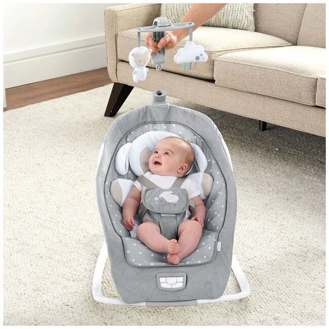 Ingenuity Rocker Seat Lamb - Babywieg 0-18kg 6 Ingenuity Rocker Seat Lamb - Babywieg 0-18kg - Afbeelding 4