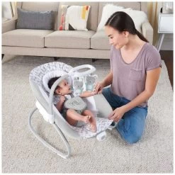 Ingenuity Simple Comfort Cradling Swing & Rocker Raylan -Babywinkel Voordeel 134277 1342770020 5