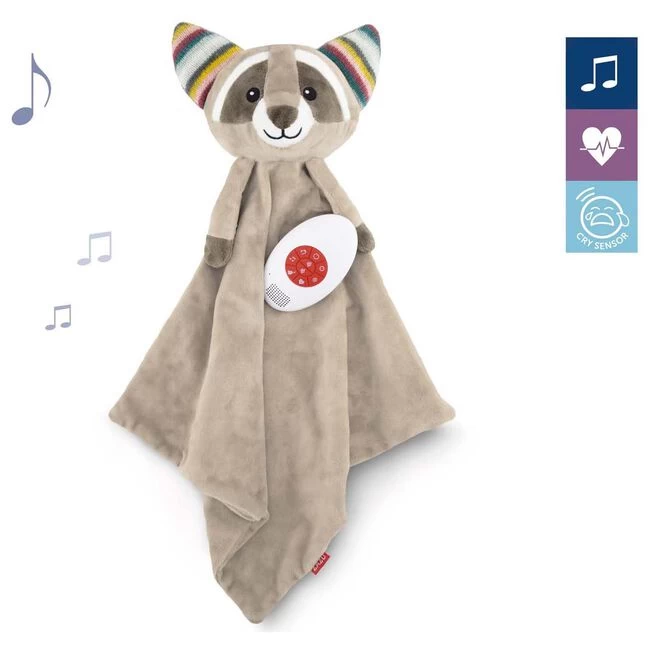 Zazu Knuffeldoekje Comforter Racoon Robin 4 Zazu Knuffeldoekje Comforter Racoon Robin - Afbeelding 2