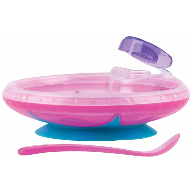 Nuby Nûby Warmtehoudend Bordje Met Zuignap 3 Nuby Nûby Warmtehoudend Bordje Met Zuignap