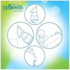 Dr. Brown's Siliconen One-piece Borstkolf -Babywinkel Voordeel 137893 1378930001 4