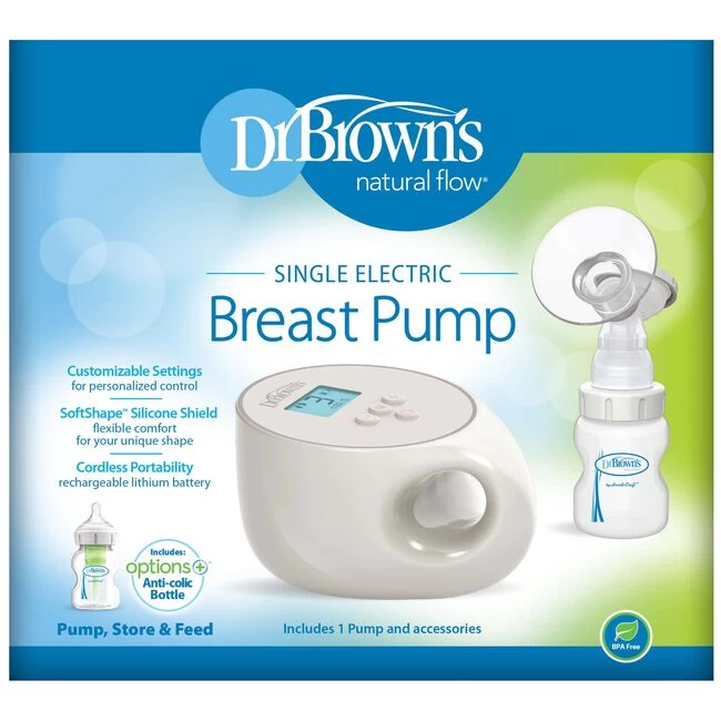 Dr. Brown's Elektrische Borstkolf 4 Dr. Brown's Elektrische Borstkolf - Afbeelding 2