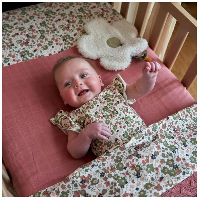 Prénatal Ledikantlaken Flowers Are Forever 5 Prénatal Ledikantlaken Flowers Are Forever - Afbeelding 3