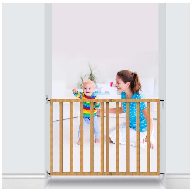 Noma Houten Schroefhek Naturel 4 Noma Houten Schroefhek Naturel - Afbeelding 2