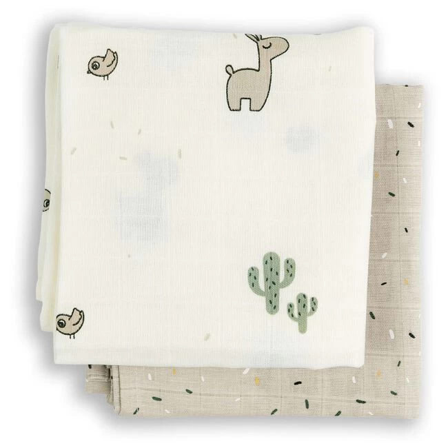 Done By Deer Swaddle / Hydrofiele Doek Lalee 2-pack 4 Done By Deer Swaddle / Hydrofiele Doek Lalee 2-pack - Afbeelding 2