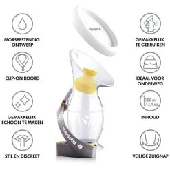 Medela Siliconen Moedermelkcollector 10 Medela Siliconen Moedermelkcollector -Babywinkel Voordeel 143453 1434530001 3