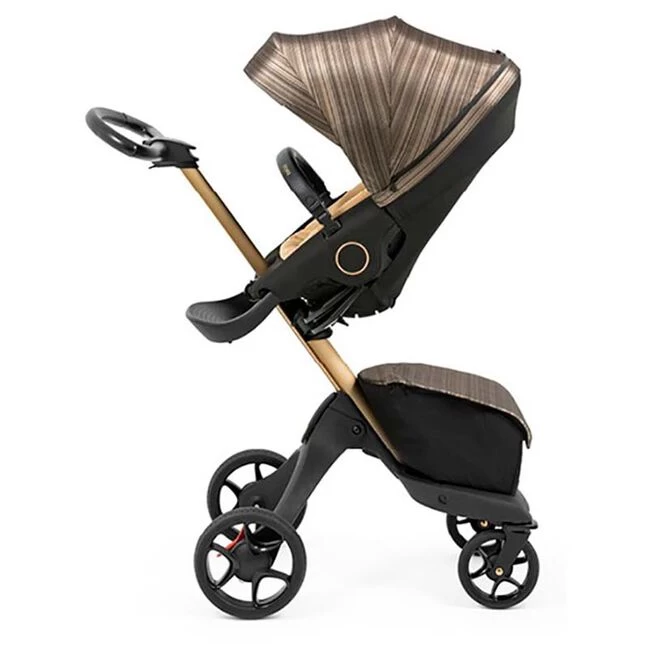 Stokke Xplory X Gold Limited Edition Frame Met Zit 3 Stokke Xplory X Gold Limited Edition Frame Met Zit