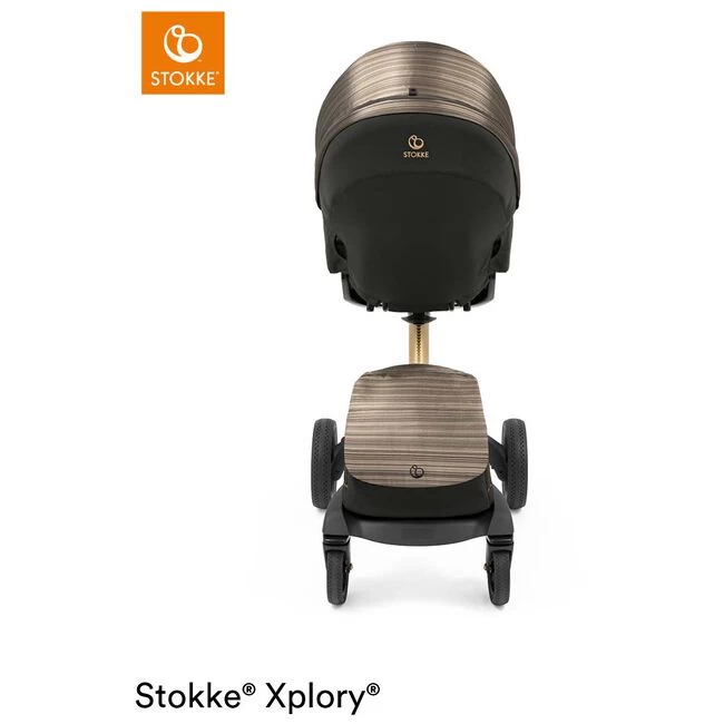 Stokke Xplory X Gold Limited Edition Frame Met Zit 4 Stokke Xplory X Gold Limited Edition Frame Met Zit - Afbeelding 2