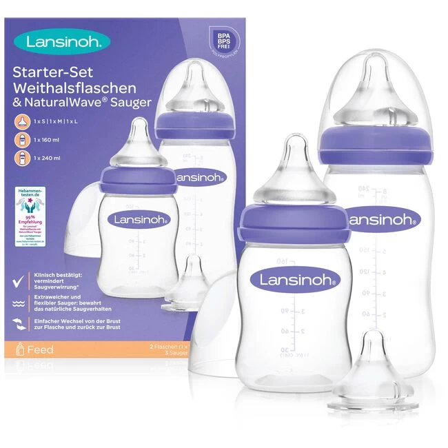 Lansinoh Natural Wave Starterset 4 Lansinoh Natural Wave Starterset - Afbeelding 2