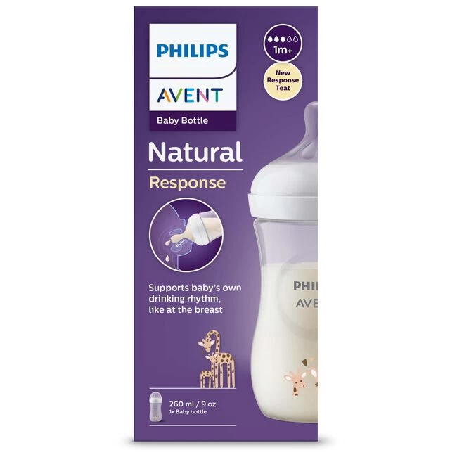 Philips Avent Natural Fles 260ML 4 Philips Avent Natural Fles 260ML - Afbeelding 2