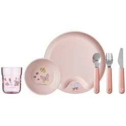 Mepal Mapel X Little Dutch Eetset Flowers En Butterflies