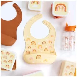 A Little Lovely Company Siliconen Slab Rainbows 2st -Babywinkel Voordeel 1466720048 5