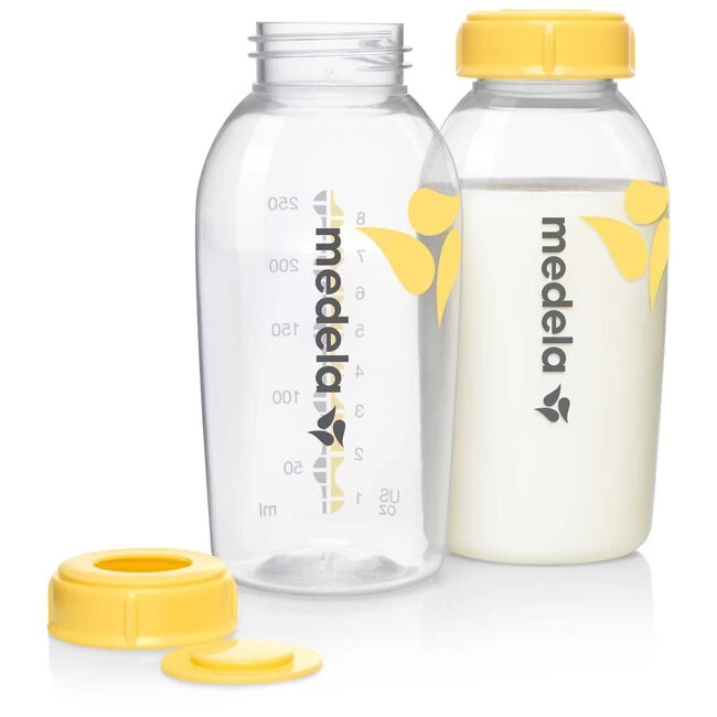 Medela Moedermelkflesjes 250ml 2 Stuks 3 Medela Moedermelkflesjes 250ml 2 Stuks