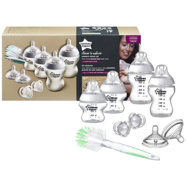 Tommee Tippee Startersset Zuigflessen 5 Tommee Tippee Startersset Zuigflessen - Afbeelding 3